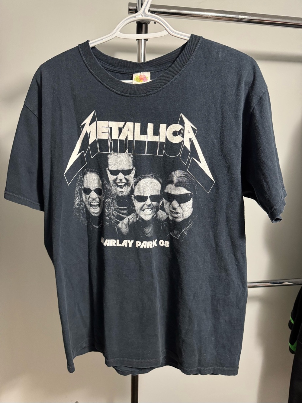 Vintage Metallica Marlay Park '08 Black Graphic Tee